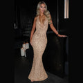 Backless Sequin Nightclub Vacation Dress image 5