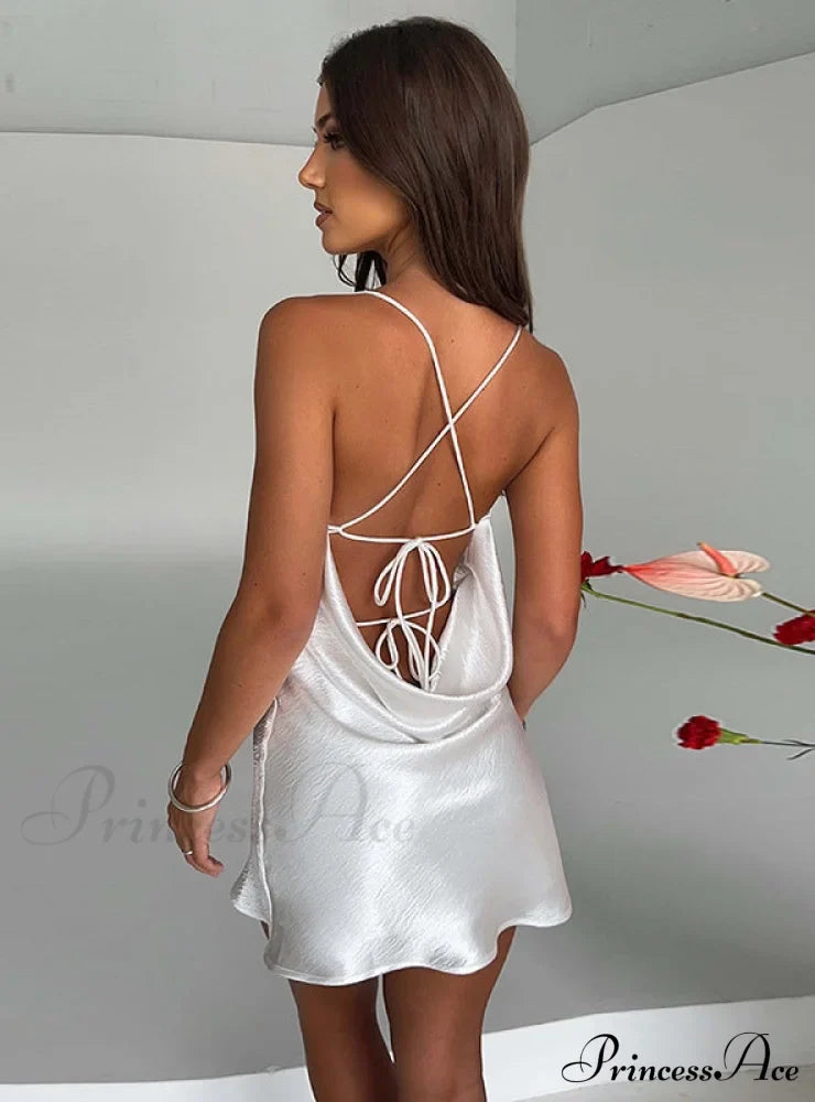 Backless Sexy Slim Dress image 3