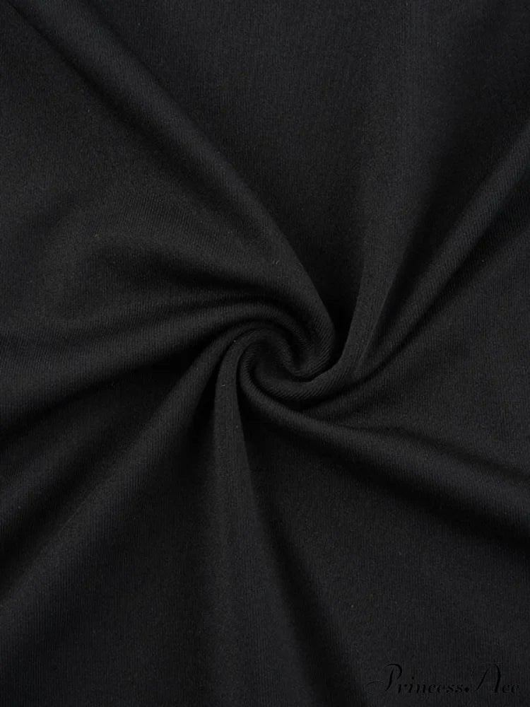 Backless Split One Trendy Shoulder Ribbed Maxi Dress image 5