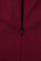 Backless Square Neck Fitted Party Dress image 10