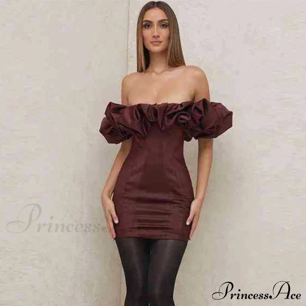 Backless Strapless Bodycon Short Sexy Party Dress image 4