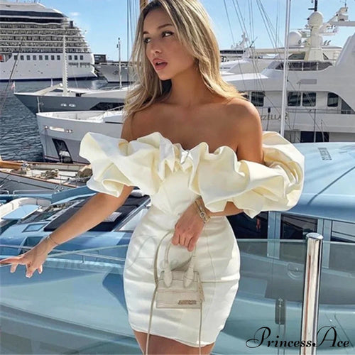 Backless Strapless Bodycon Short Sexy Party Dress image 1