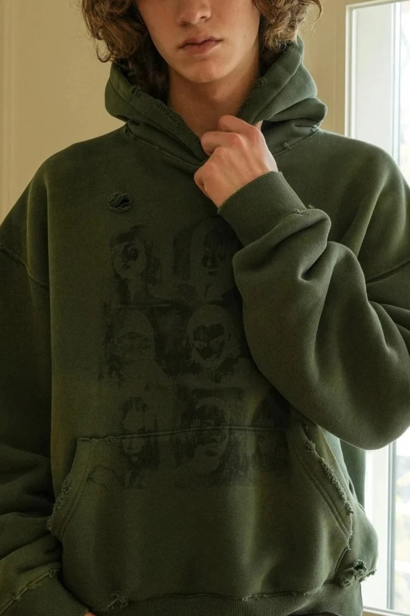 Unisex Hip Hop Casual Hoodie image 2