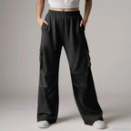 Baggy Cargo Sweatpants with Pockets Pants image 1