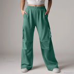 Baggy Cargo Sweatpants with Pockets Pants image 7
