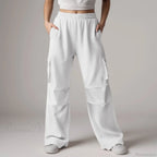 Baggy Cargo Sweatpants with Pockets Pants image 8