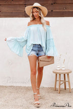 Bamboo Flare Stylish Sleeve T-shirt image 11
