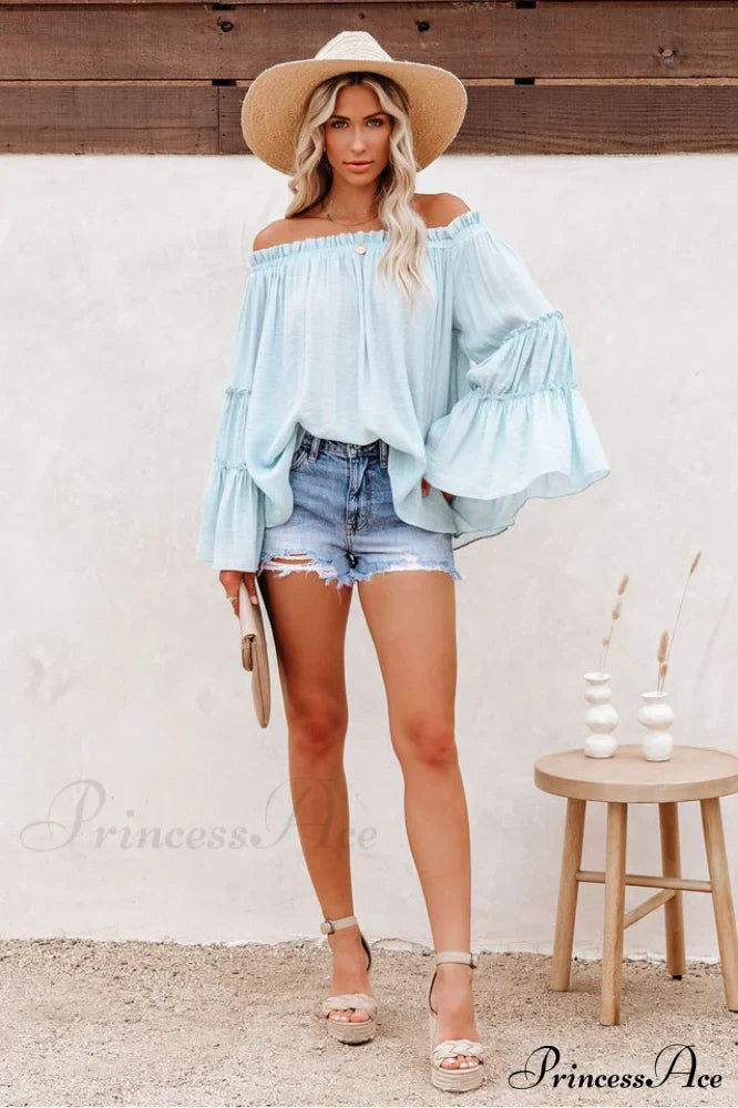 Bamboo Flare Stylish Sleeve T-shirt image 10