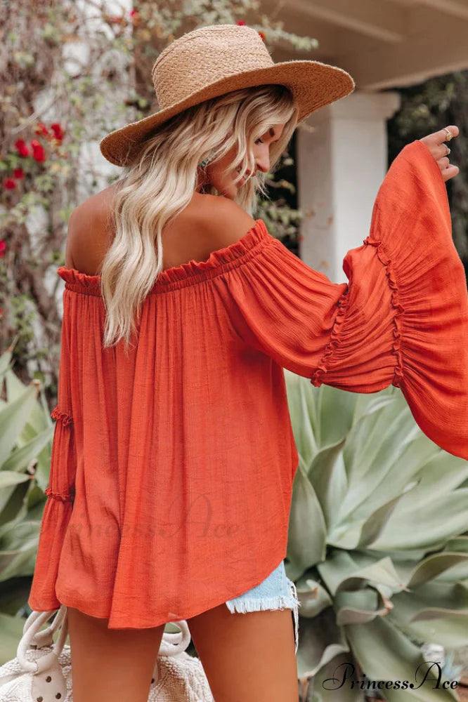 Bamboo Flare Stylish Sleeve T-shirt image 22