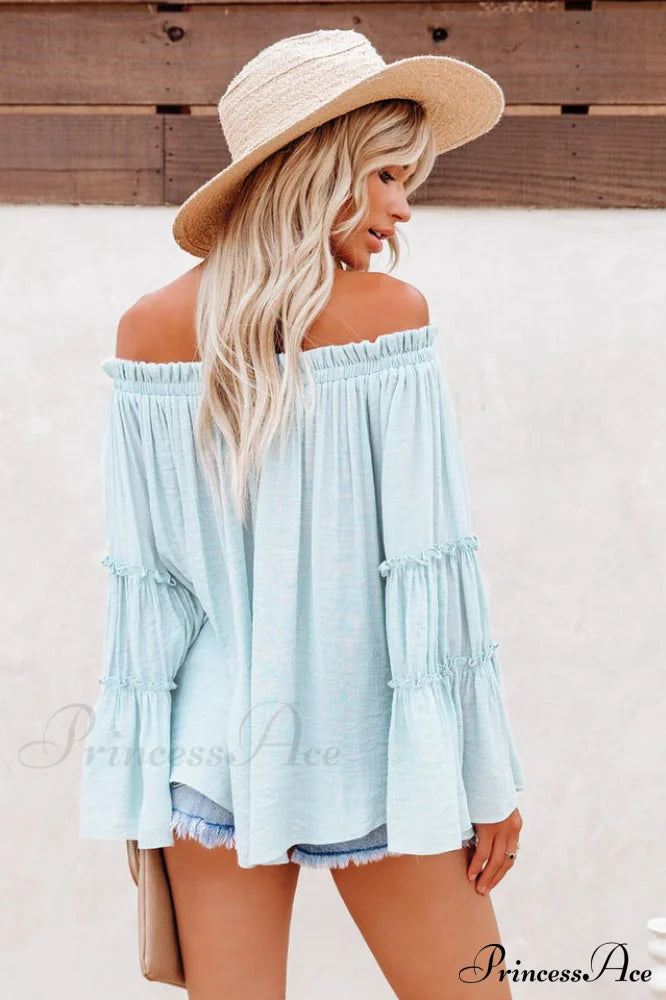 Bamboo Flare Stylish Sleeve T-shirt image 8