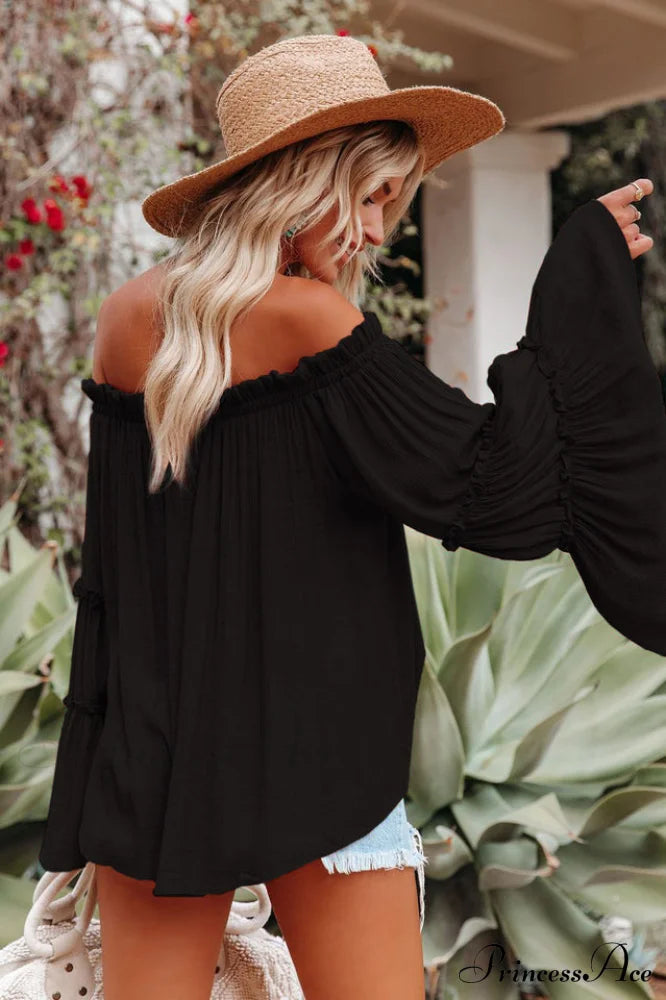 Bamboo Flare Stylish Sleeve T-shirt image 15