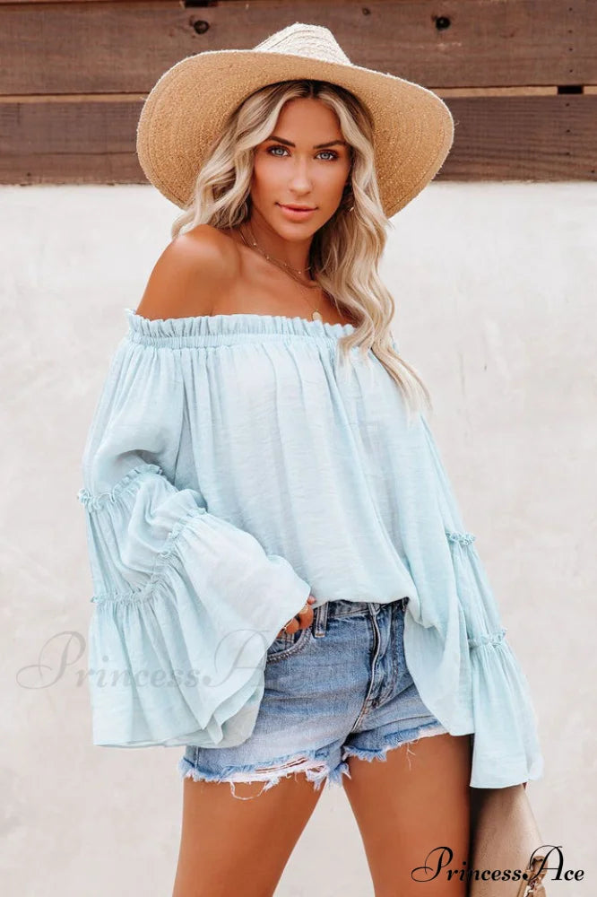 Bamboo Flare Stylish Sleeve T-shirt image 7