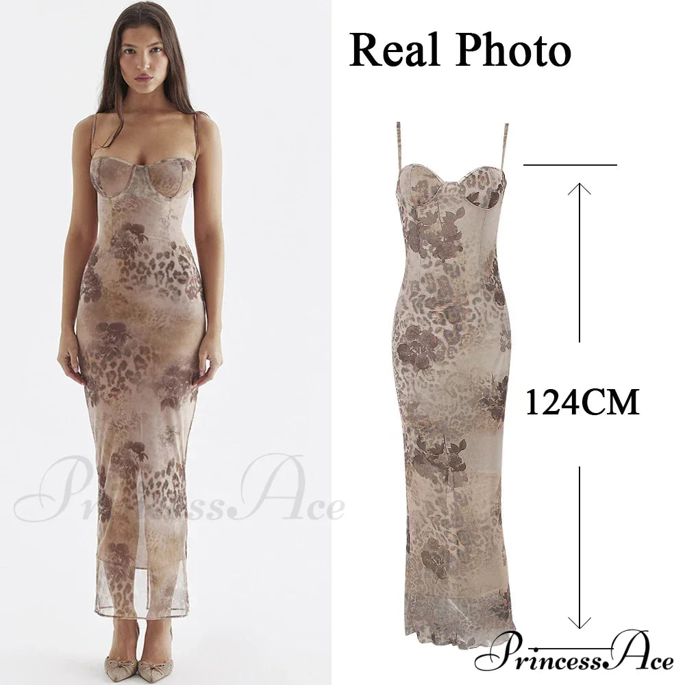 Bandage Lace Up Sexy Slit Fashion Maxi Dress image 8