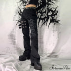 Bandage Low Waist Cargo Pants image 7