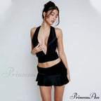Bandage Skirts Two Piece Sets Mini Dress image 3