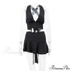 Bandage Skirts Two Piece Sets Mini Dress image 6