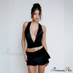 Bandage Skirts Two Piece Sets Mini Dress image 2