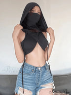 Cool Minimalist Sand Crop Top image 2