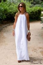 Basic Casual Stylish Outdoor Halter Dress image 4