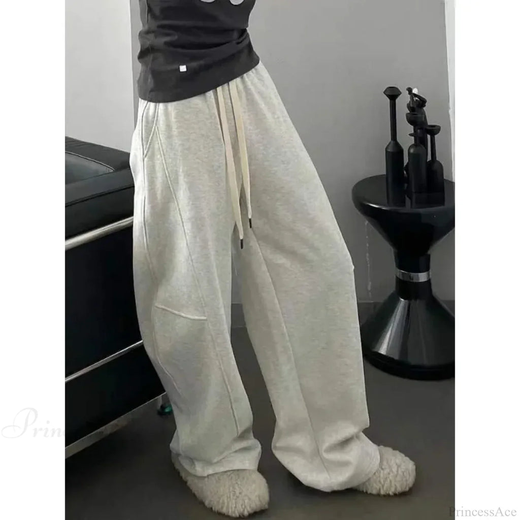 Basic Oversized Y2K Women Sweatpants Pants image 5