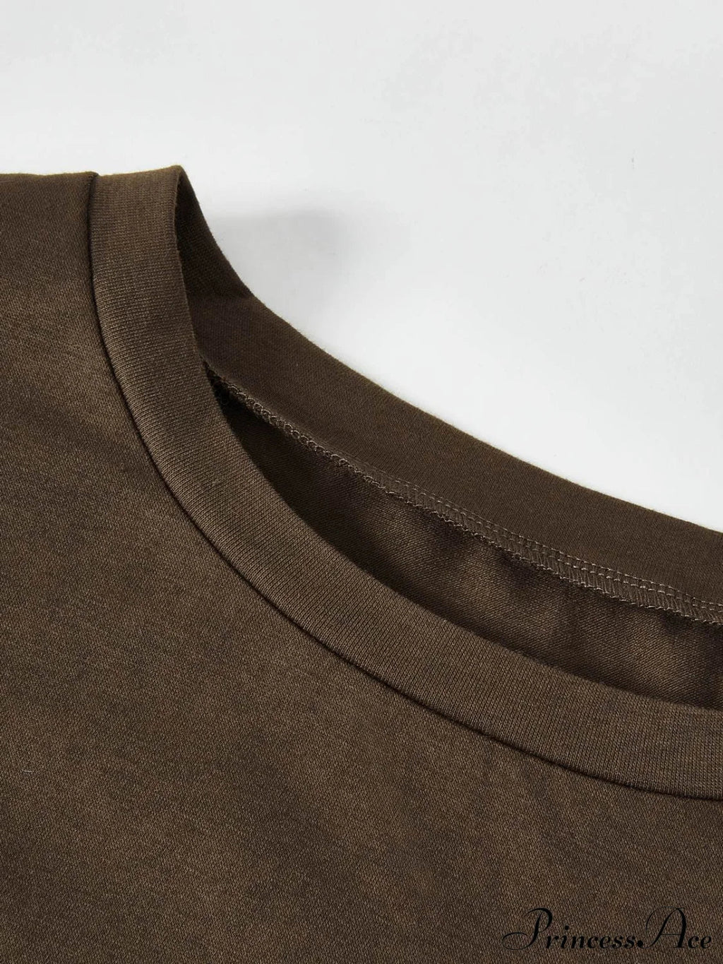 Basic Solid Graceful Crop Top image 6