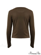 Basic Solid Graceful Crop Top image 5