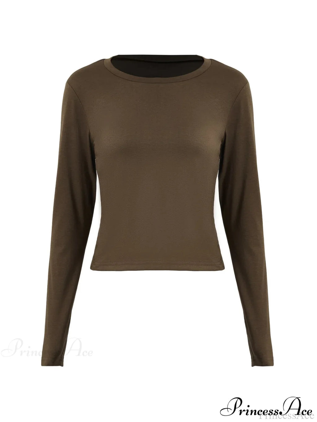 Basic Solid Graceful Crop Top image 4