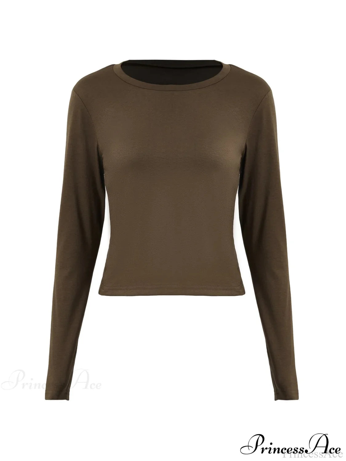 Basic Solid Graceful Crop Top image 4