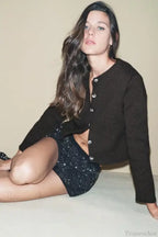 Basic Versatile Simple Round Neck Cardigan image 1