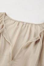Batwing Sleeve Sun Protection Maxi Dress image 5