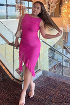 Bay Leaf Stylish Ruffle Midi Dress image 28