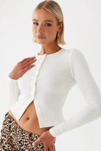 Minimalist Button Cardigan image 13