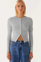 Minimalist Button Cardigan image 2