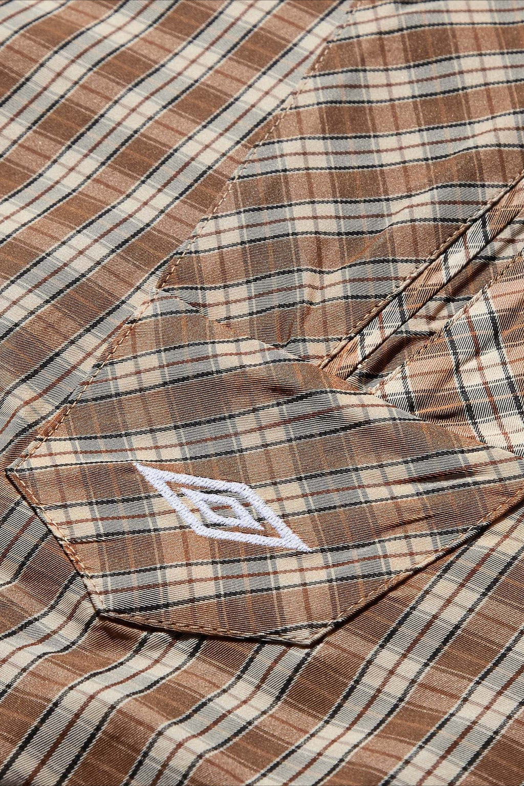 Vintage Plaid Half-Placket Masked Hoodie image 6