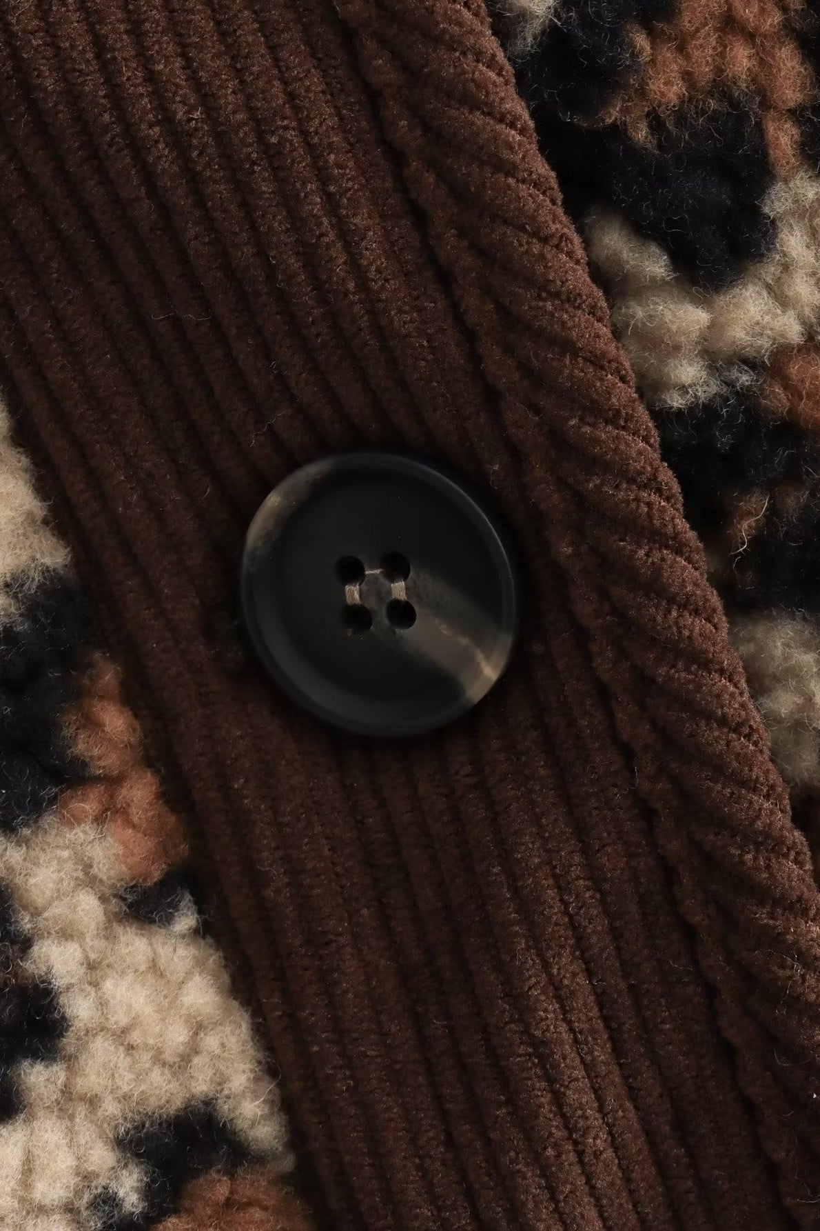 Leopard Print Loose Fit Sherpa Coat image 4