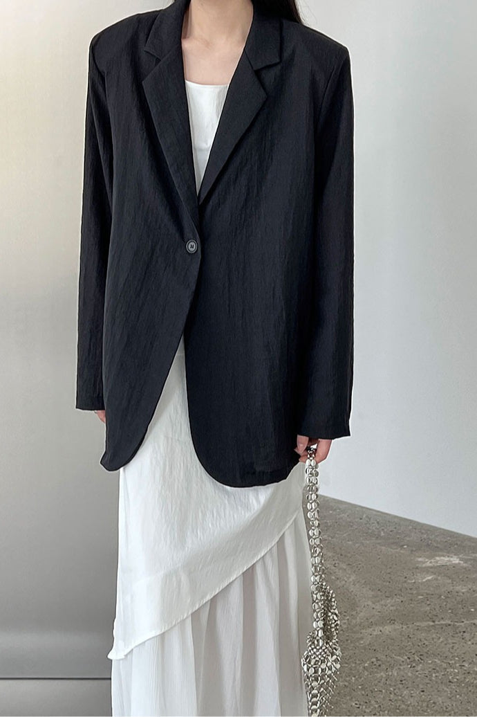 Lightweight Linen-Look Blazer image 12