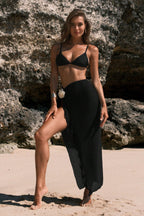 Floral Skirt Bikini Three Piece Swim Set image 1