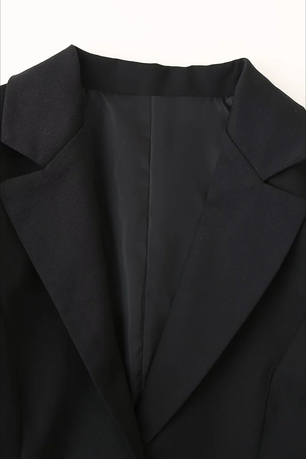 High Waist V-Neck Blazer image 11