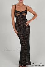 Belindia Lace Stylish Maxi Dress image 3
