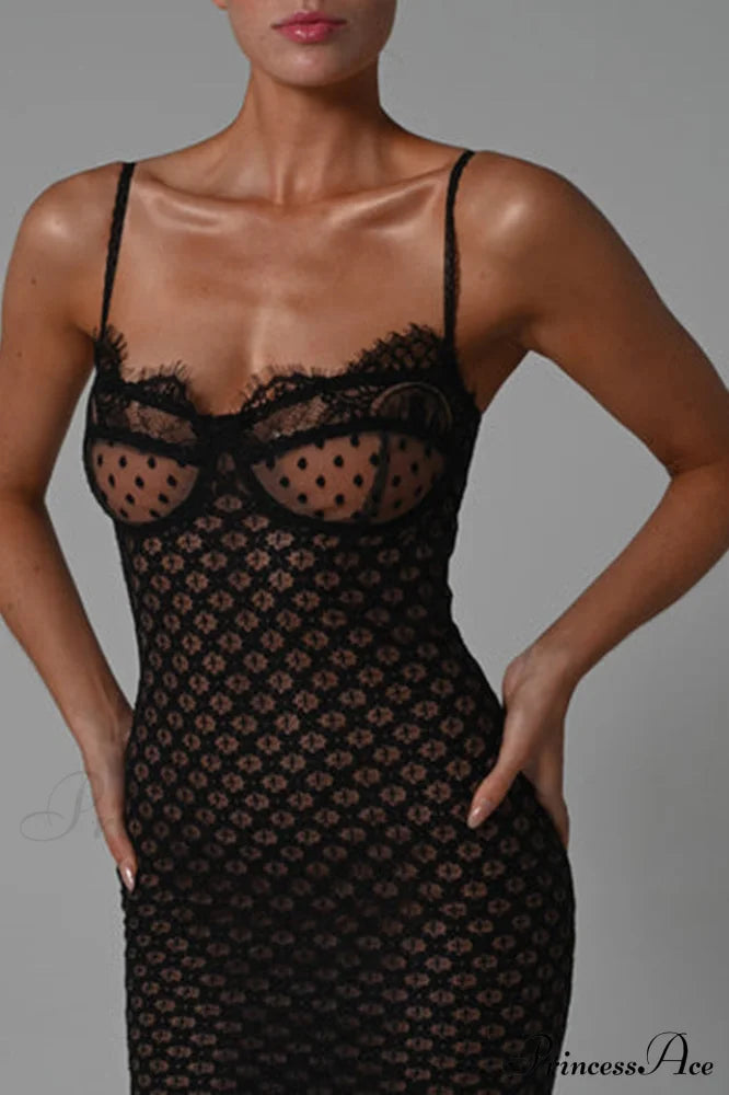 Belindia Lace Stylish Maxi Dress image 5