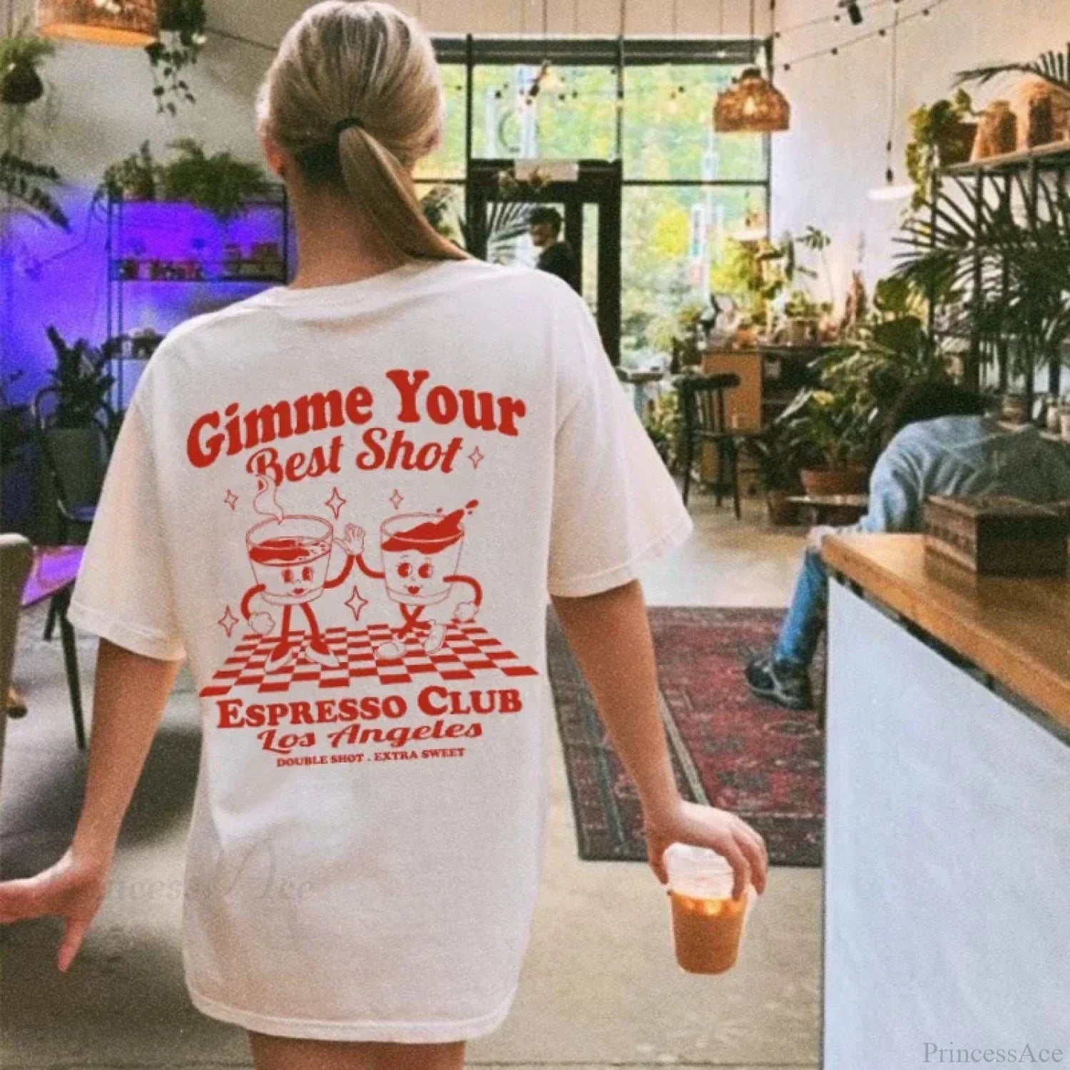 Best Shot Espresso Funny Coffee T-shirt image 1