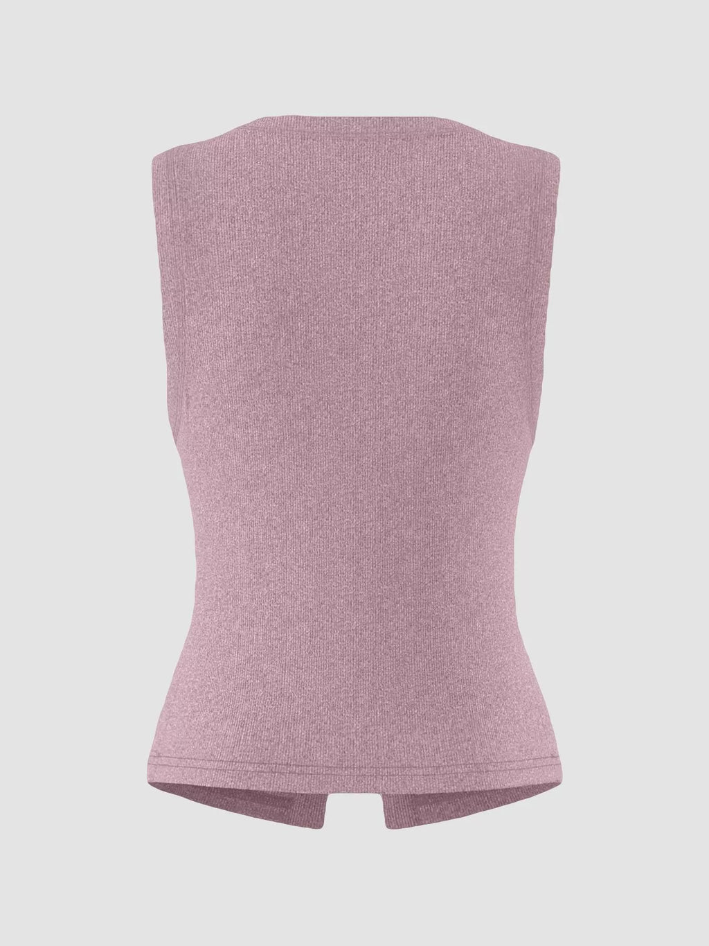 Elara Button Tank detail view styled for Avrienne