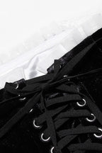 Velvet Bustier A-line Cocktail Dress image 12