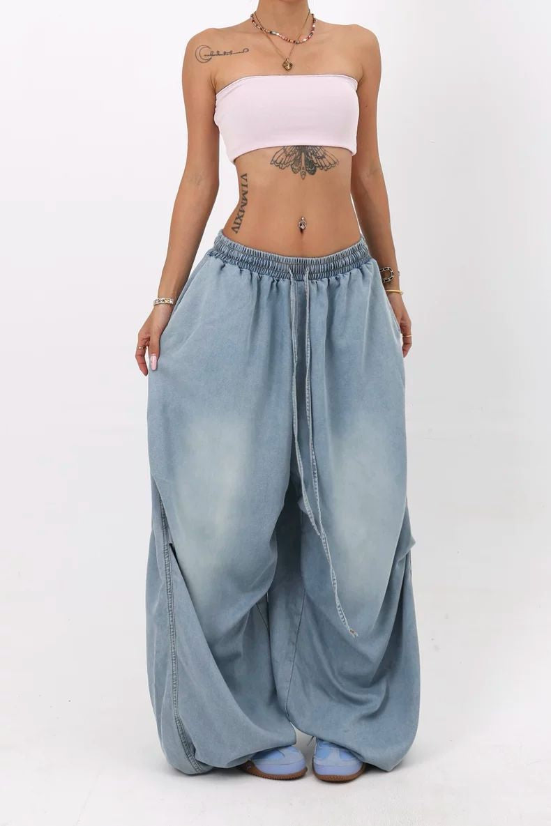 Loose Fit Wide Leg Street Jeans image 1