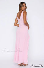 Bianca Slit Stylish Ruffled Maxi Dress image 5