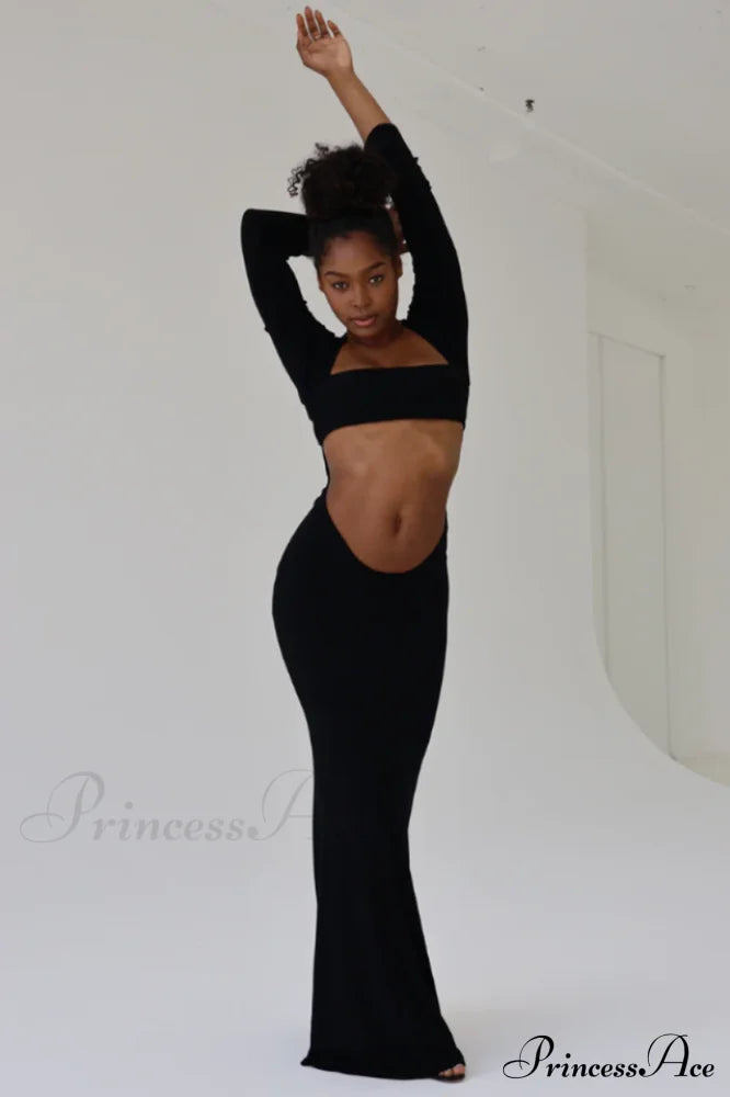 Black Grande Stylish Finale Gown image 6