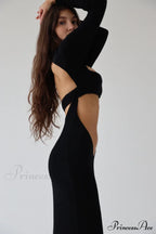 Black Grande Stylish Finale Gown image 5