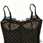 Black Lace Stylish Layered Maxi Dress image 15