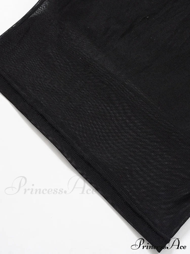 Black Off Shoulder Trendy Long Sleeve Mini Dress image 4