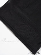 Black Off Shoulder Trendy Long Sleeve Mini Dress image 4